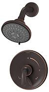 Symmons S-5501-SBZ-TRM Elm Shower Trim