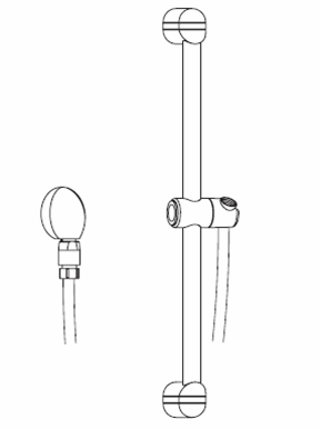 Symmons 442HSB-LHS-STN Kit for Hand Shower