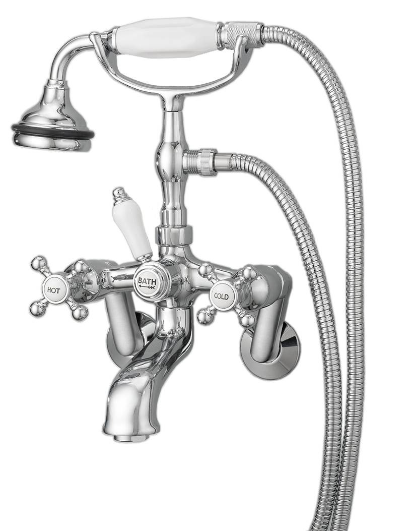 Cheviot 5100-CH-LEV Bathtub Filler for Tub or Wall Mount Application, Chrome Faucet