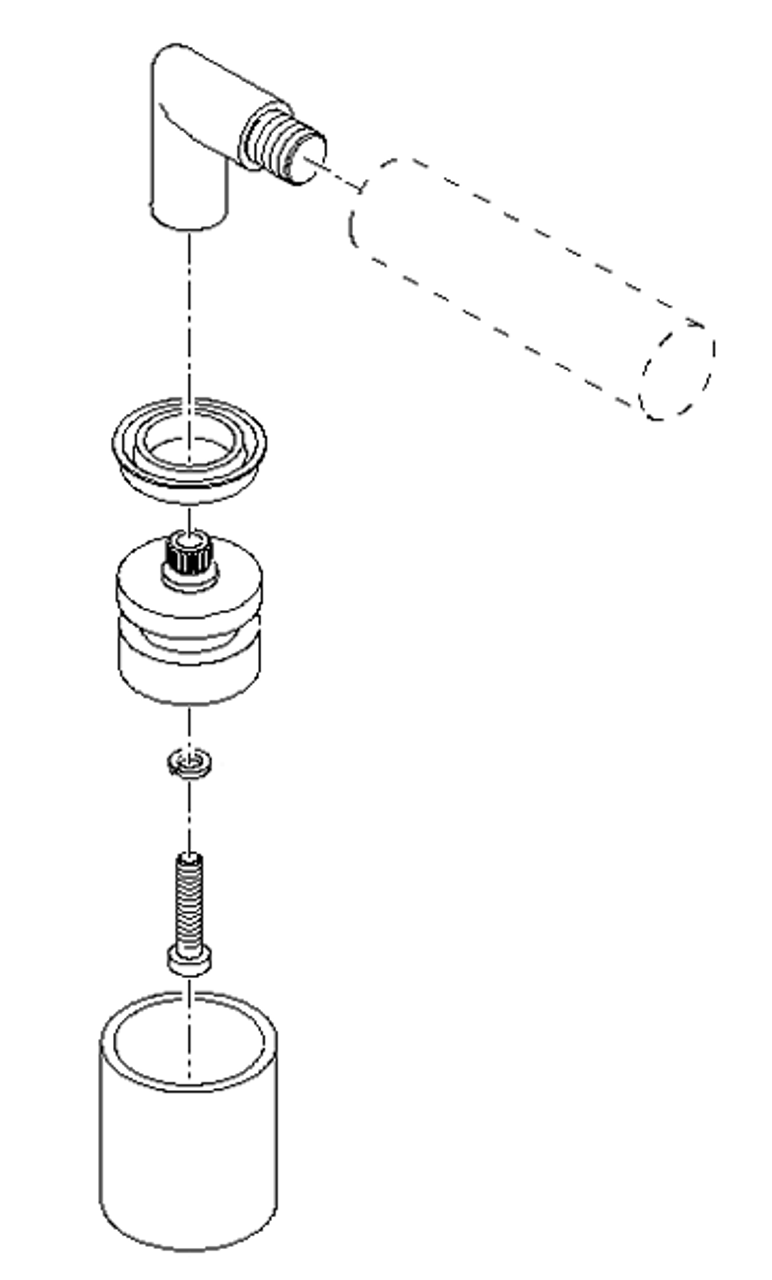 Dornbracht 04182001800-00 Handle elbow