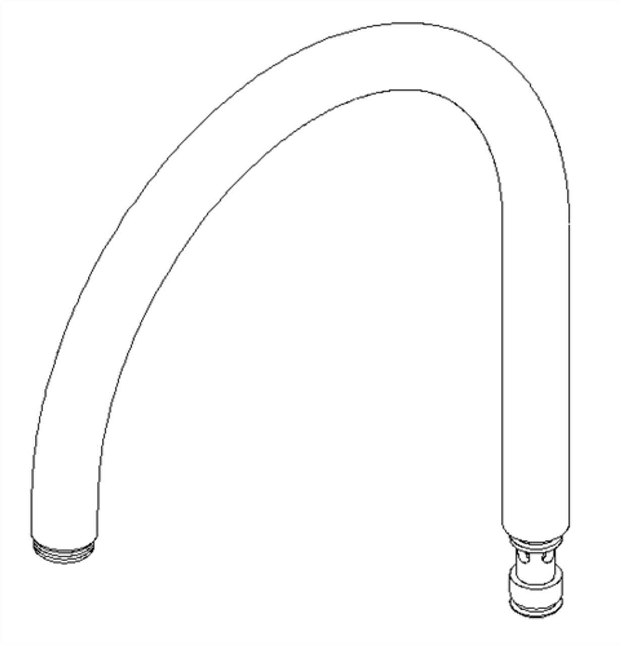 Dornbracht 04282221110-06 Auslauf KŸche Profi USA/ ND -