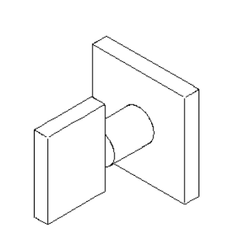 Dornbracht 04207800200-06 Platinum Matte Handle