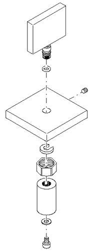Dornbracht 90207800200-00 - Polished Chrome Handle Assembly
