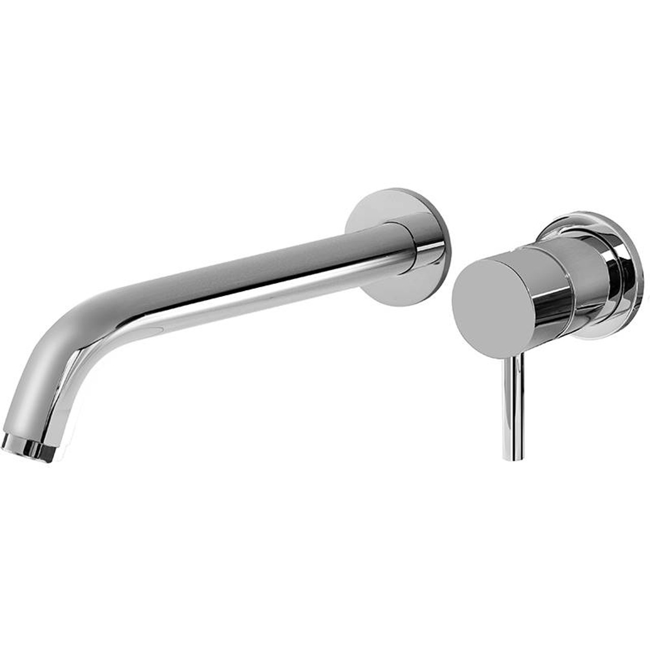 Graff G-6136-LM41W-BAU M.E. Wall-Mounted Lavatory Faucet w/Single Handle, 24K Brushed Gold Plated