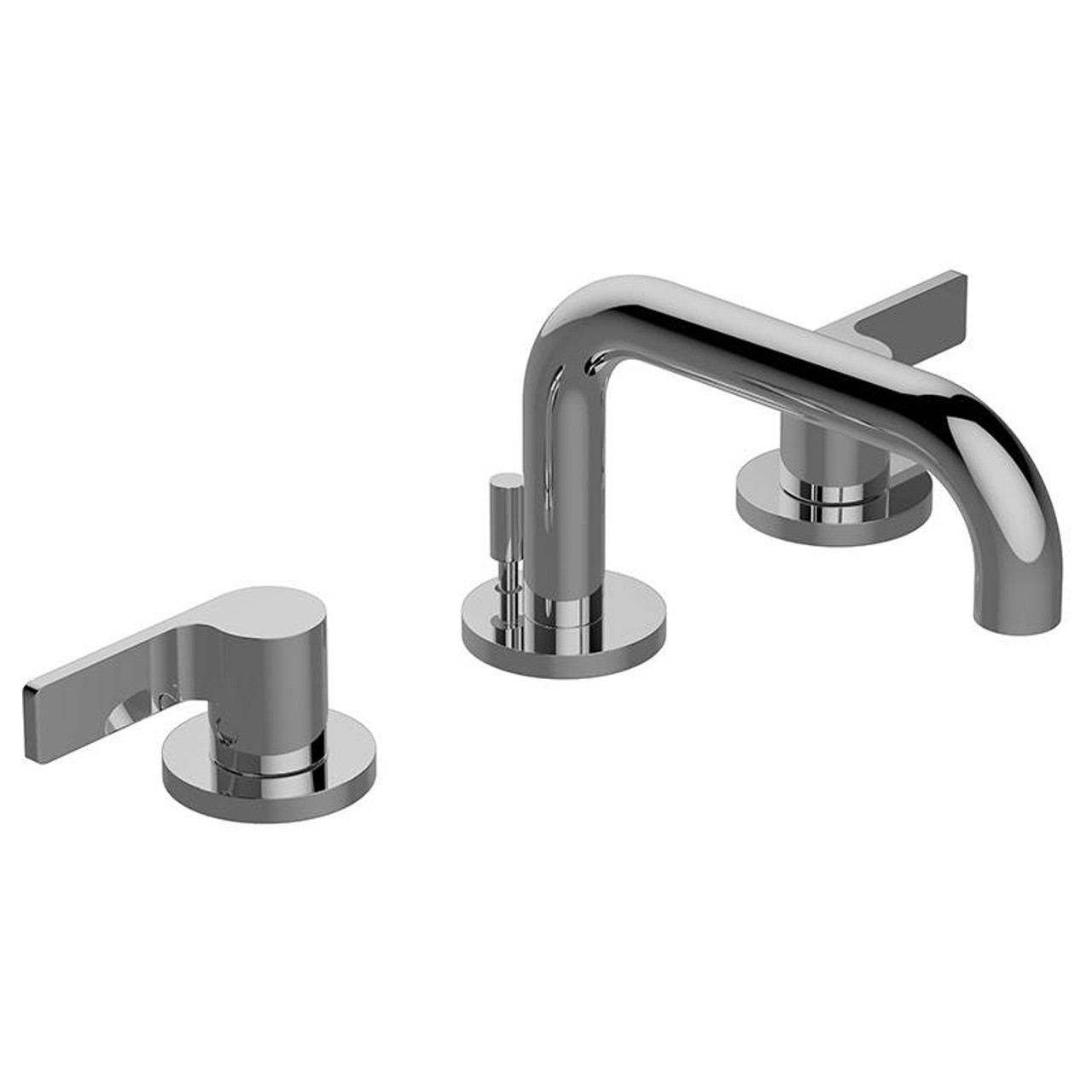 Graff G-6710-LM46B-BNi Terra Widespread Lavatory Faucet, Brushed Nickel