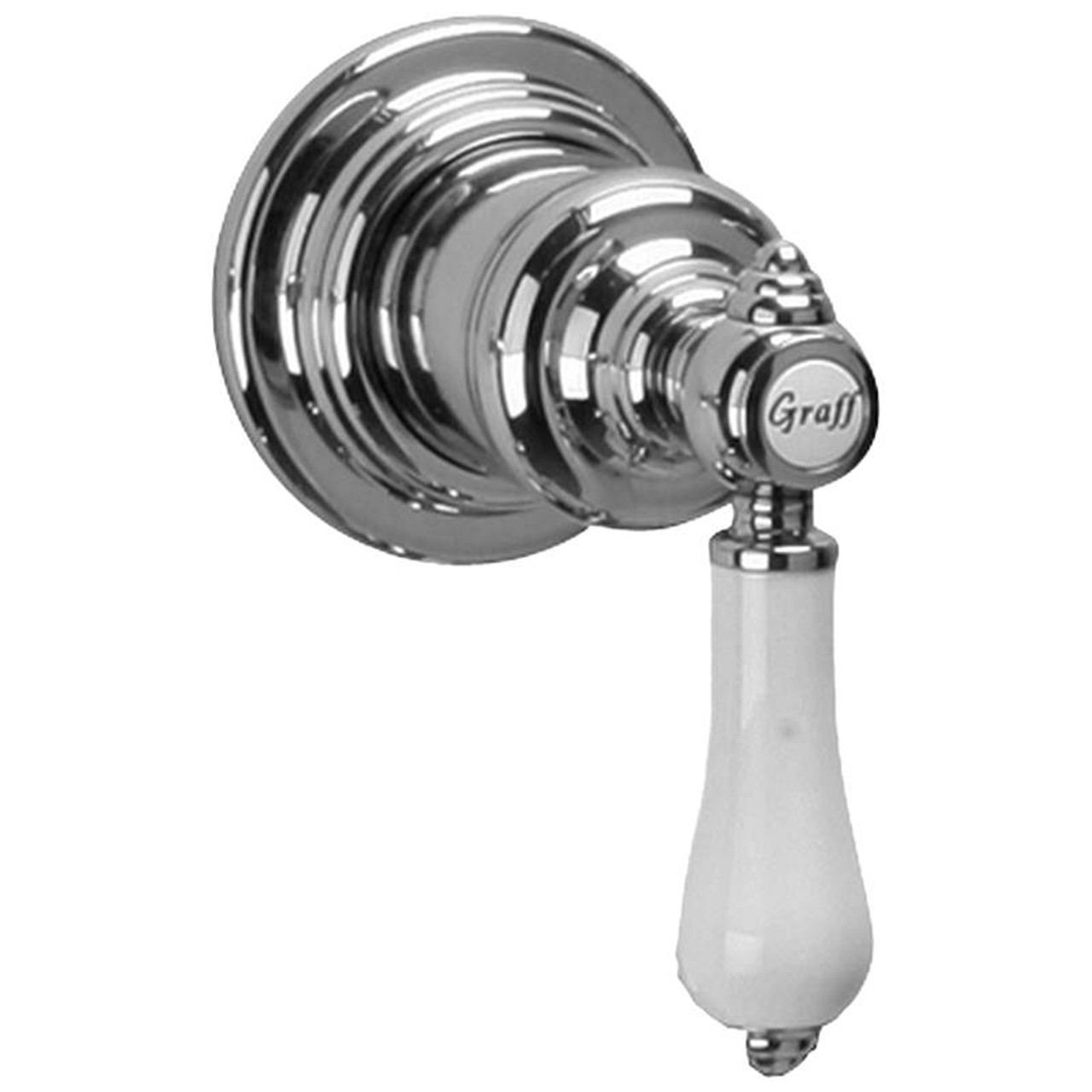 Graff - G-8090-LC1S-NB-T - Canterbury Collection Stop/Volume Control Valve Trim Plate and Handle