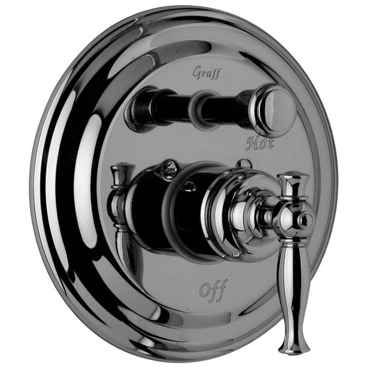 Graff - G-7065-LM22S-OB-T - Lauren Trim Plate (with Diverter) and Handle Graff - G-7065-LM22S-OB-T - Lauren Trim Plate (with Diverter) and Handle