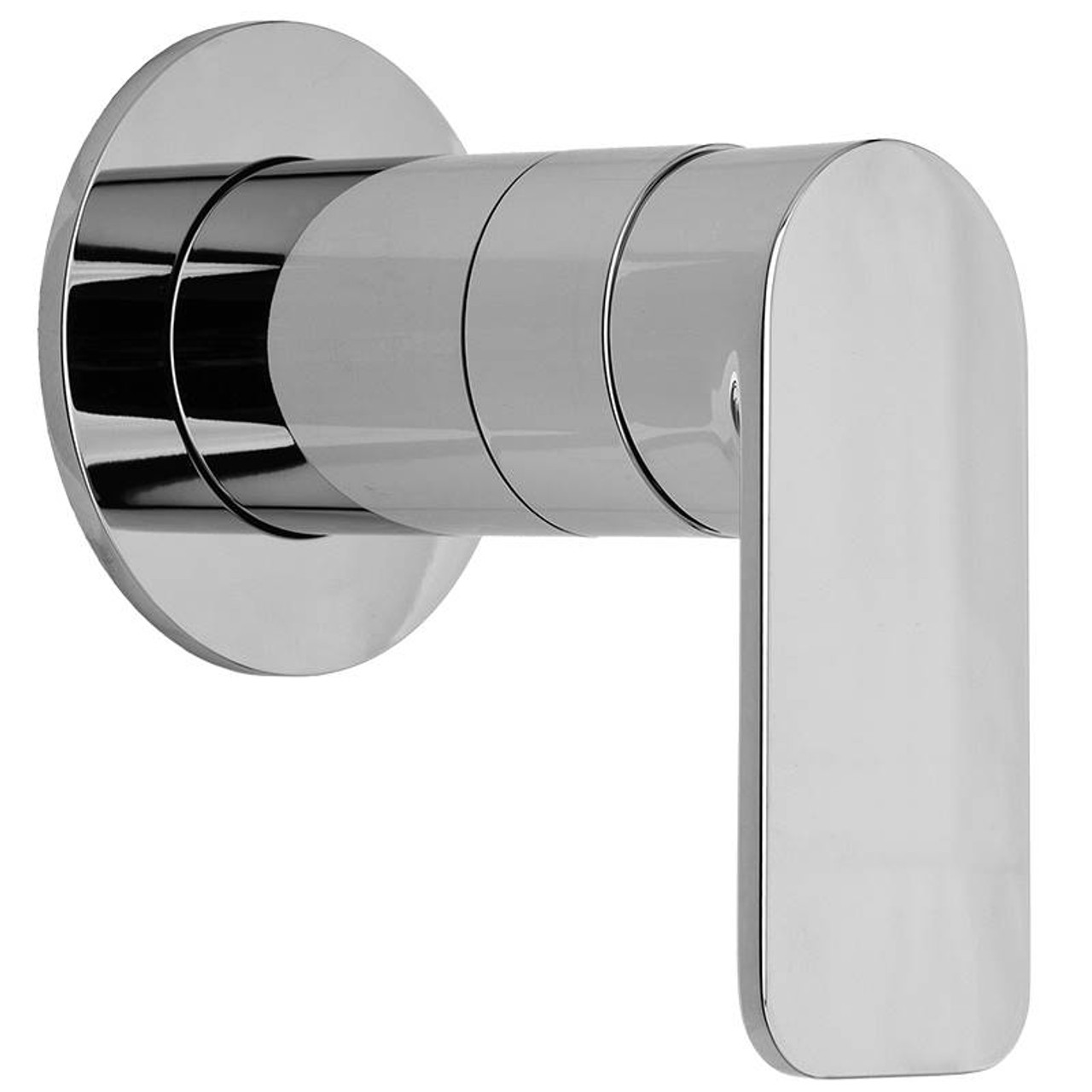 Graff G-8092-LM42S-PC-T Sento STAMPED Trim Plate w/Handle, Polished Chrome