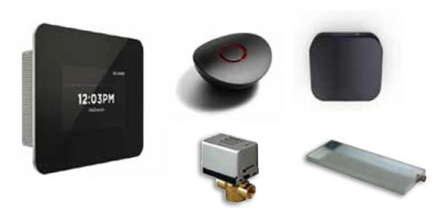 Mr. Steam IBUTLER-BLACK - Pkg. Includes ISTEAM CONTROL, ISTEAM SQUARE AROMASTEAM STEAMHEAD, AUTOFLUSH, DRAIN PAN, IGENIE. FOR MS90-MS400,MS-SUPER 1, 2, 3