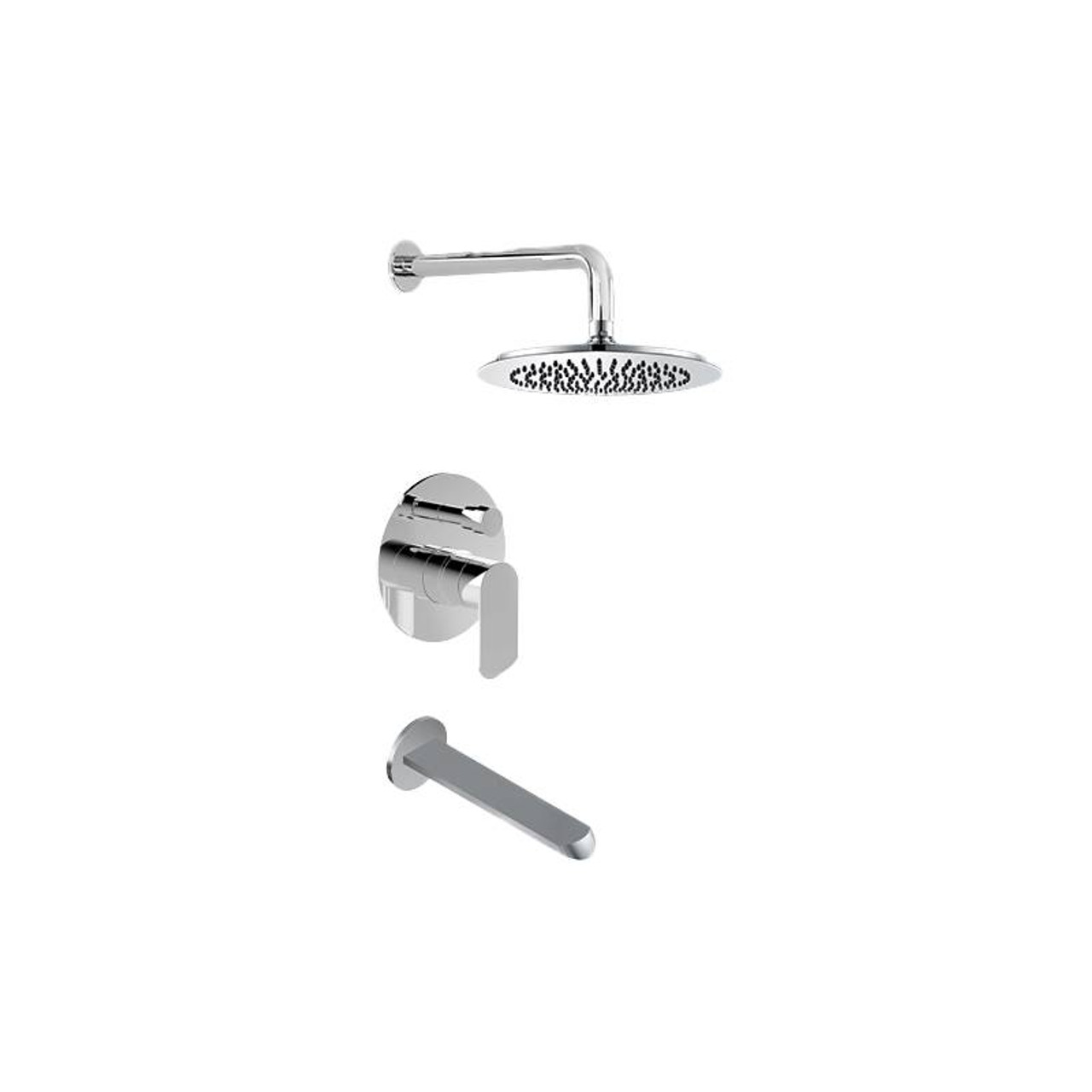 Graff G-7283-LM45S-BNi-T Contemporary Pressure Balancing Shower Set (Trim Only), Brushed Nickel Graff G-7283-LM45S-BNi-T Contemporary Pressure Balancing Shower Set (Trim Only), Brushed Nickel