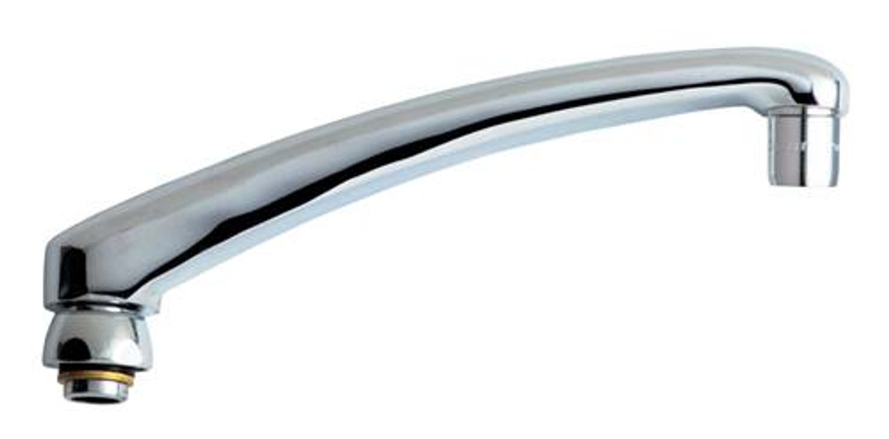 Chicago Faucet - L8JKCP - 8-inch Cast Spout