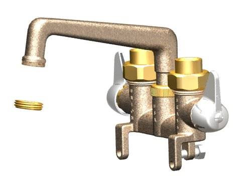 Union Brass® - 746 - 6-Inch Cast Spout, W/Bolt