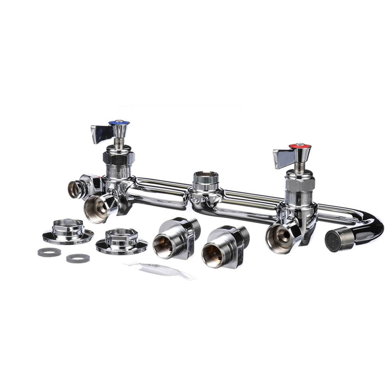 Fisher - 3253 - 8-inch Adjustable Wall Mounted Faucet - 12-inch Swivel Spout Fisher - 3253 - 8-inch Adjustable Wall Mounted Faucet - 12-inch Swivel Spout