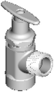 Chicago Faucets - 387-LFABCP - Hose Bibb