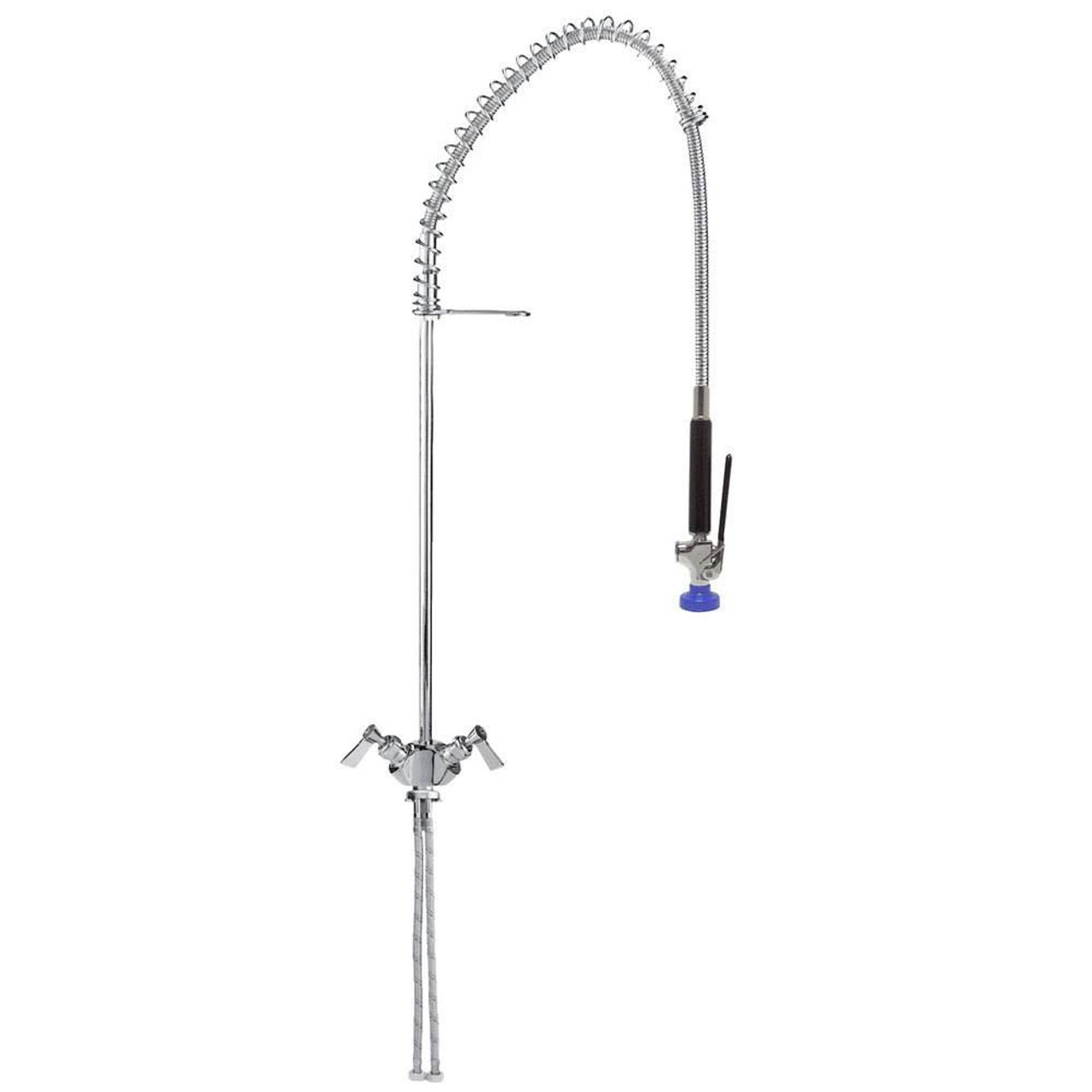 Fisher - 2110 - Spring Style Pre-Rinse Faucet - Single Hole Deck Mount, Dual Control Fisher - 2110 - Spring Style Pre-Rinse Faucet - Single Hole Deck Mount, Dual Control