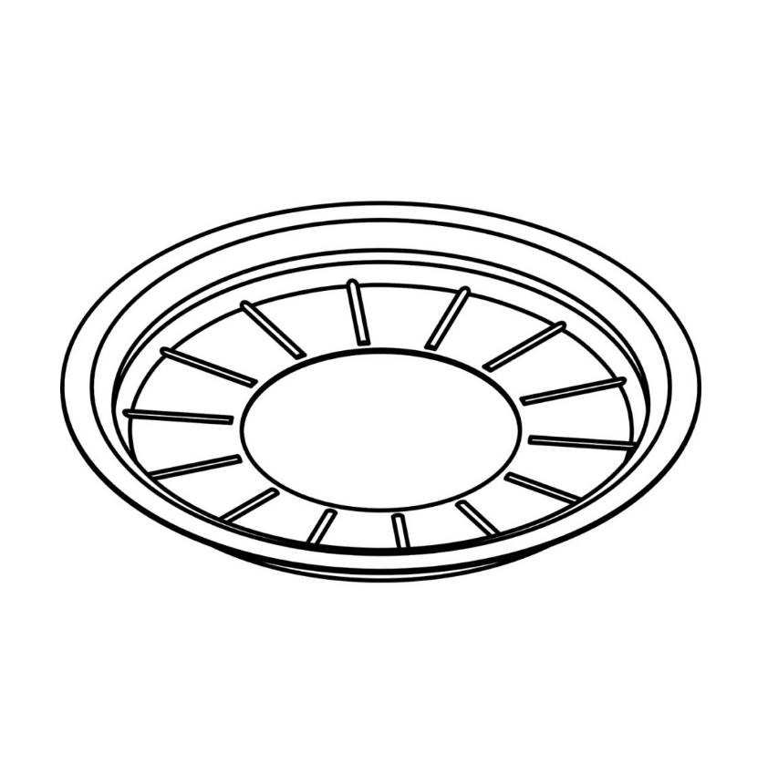 CENTRAL BRASS X54 Thinner Crowfoot Steel Washer - 10 Packk