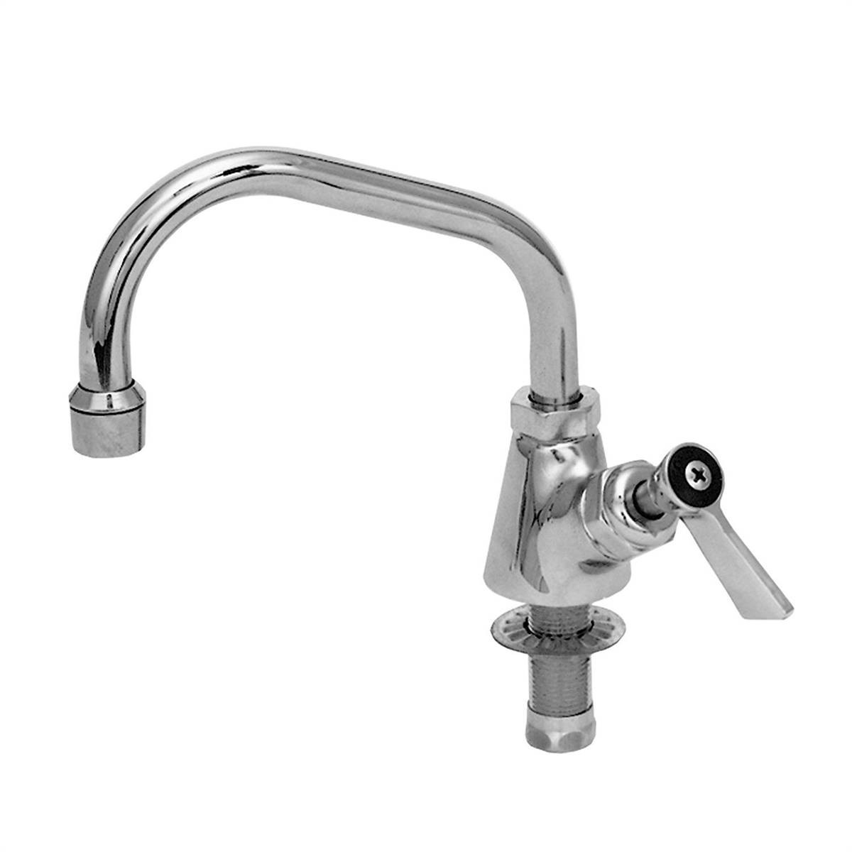 Fisher - 1643 - Single Deck Mount Faucet - 16-inch Swivel Spout