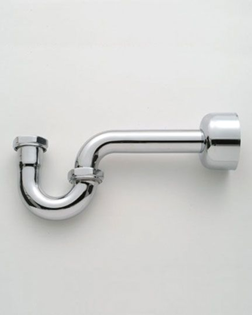 Jaclo 251 1-1/4" P-Trap with Round Box Escutcheon, 17 Gauge