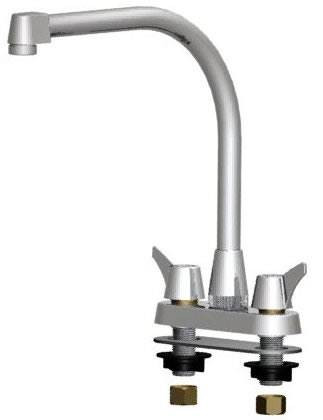 Union Brass® - 347H - Metal Handles, Hi-Rise Spout, Aerator