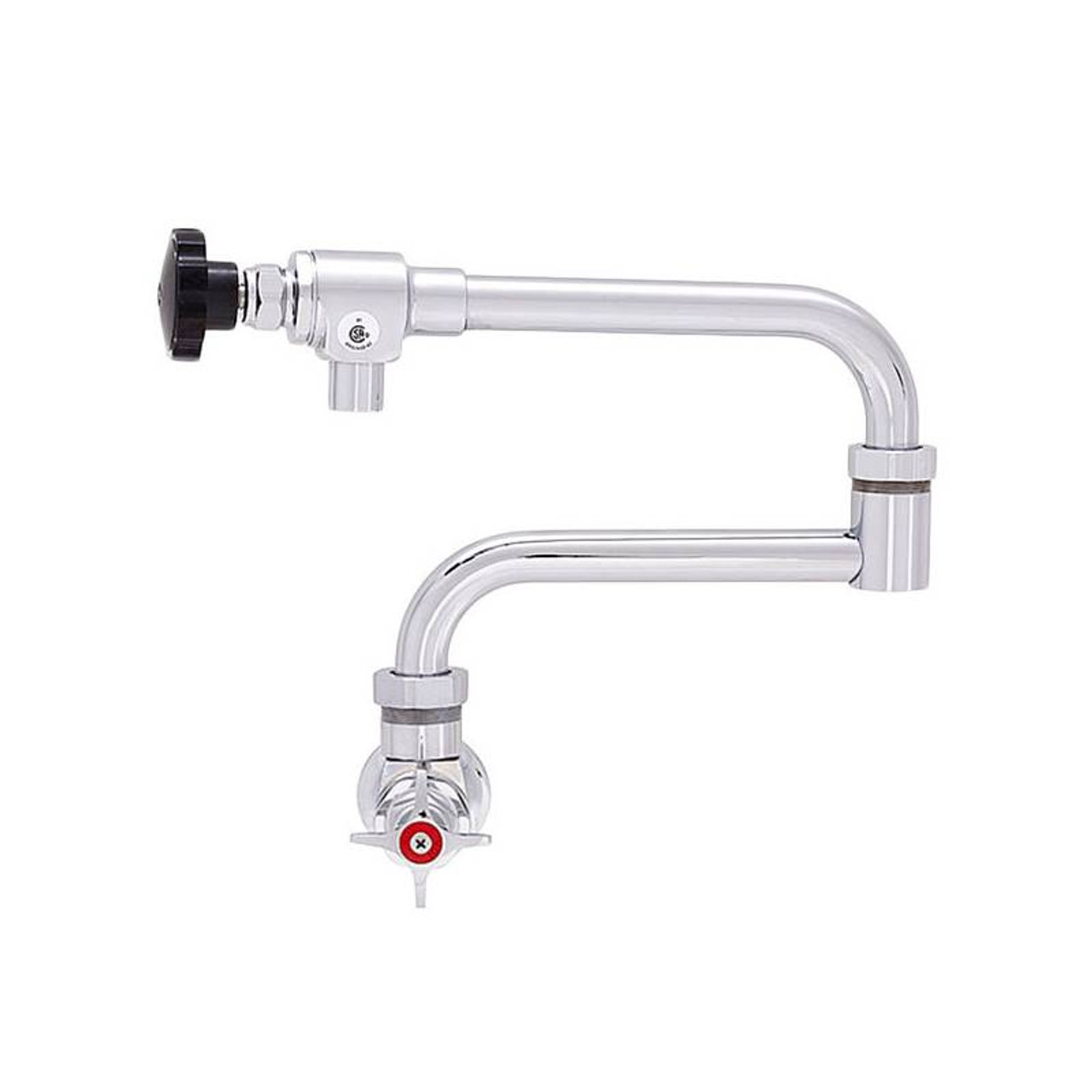 Fisher - 5730 - 3/4-inch Faucet - Single Hole Wall Mounted - 20-inch Double Swing Spout Fisher - 5730 - 3/4-inch Faucet - Single Hole Wall Mounted - 20-inch Double Swing Spout