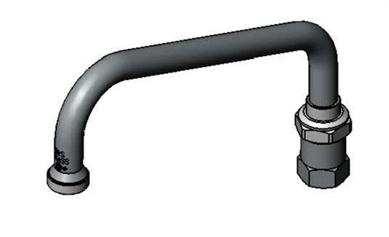 T&S Brass - 080X - 8-inch SWING NOZZLE w/ 054X SWIVEL BODY, 3/8-inch NPT FEMALE INLET T&S Brass - 080X - 8-inch SWING NOZZLE w/ 054X SWIVEL BODY, 3/8-inch NPT FEMALE INLET
