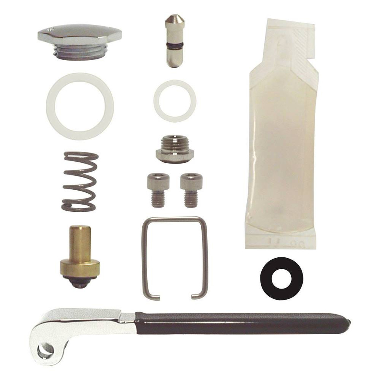 Fisher 71420 Ultra-Spray Valve Repair Kit. Contains all parts needed for complete repair of Fisher stainless steel spray valves.