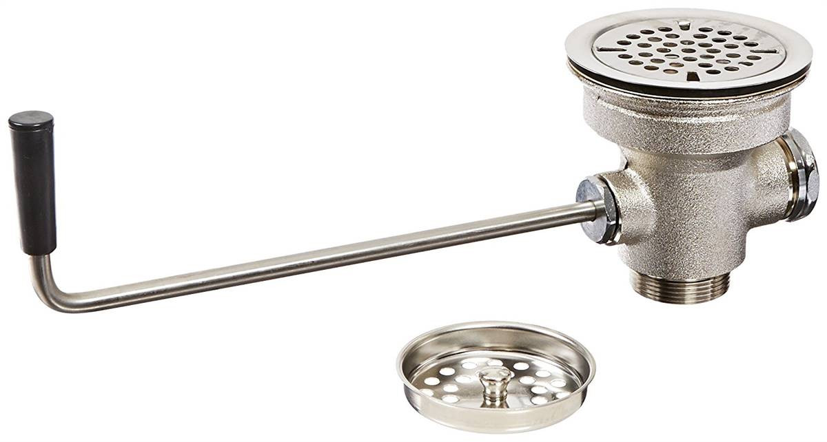 Fisher - 24864 - Twist Waste Drain Assembly, Basket Strainer - 1 1/2 OVF