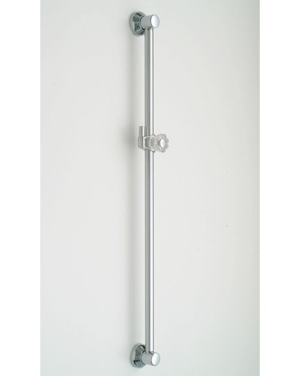 Jaclo 4542 42" PIN Mount Low Profile Wall Bar with Acrylic Handle, ADJUSTABLE Height and Angle