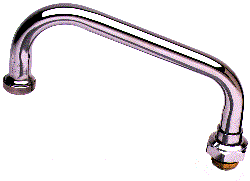T&S Brass - 063XM - Swing Nozzle, 14-inch Length, 5-inch Clearance (Qty. 12)