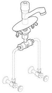 Symmons S-74 Single Post Metering Faucet