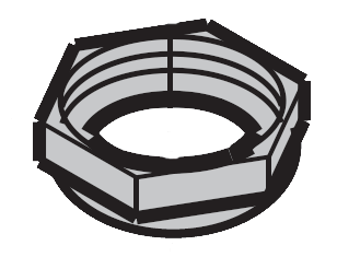 Symmons - LL-9 - Locking Nut, Shell