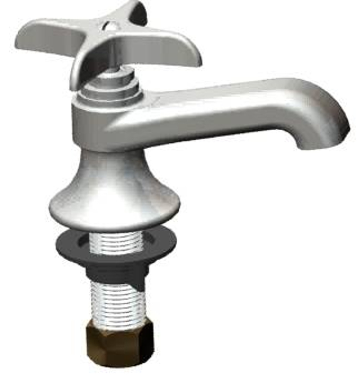 Union Brass&#174; - 98X-P - Compression Valve, Plain Cross Handle