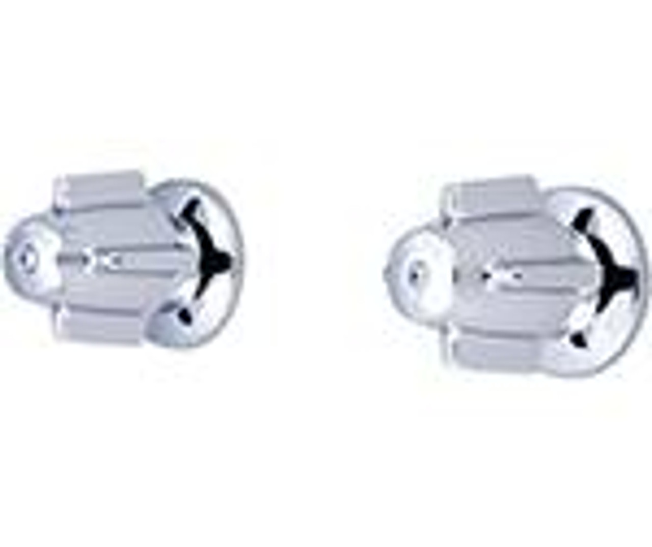 Central Brass 80805 Two Handle Valve Set, Chrome