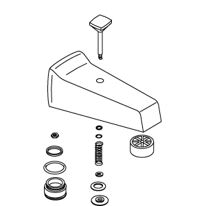 Kohler 29724 - CPAlterna Diverter Spout