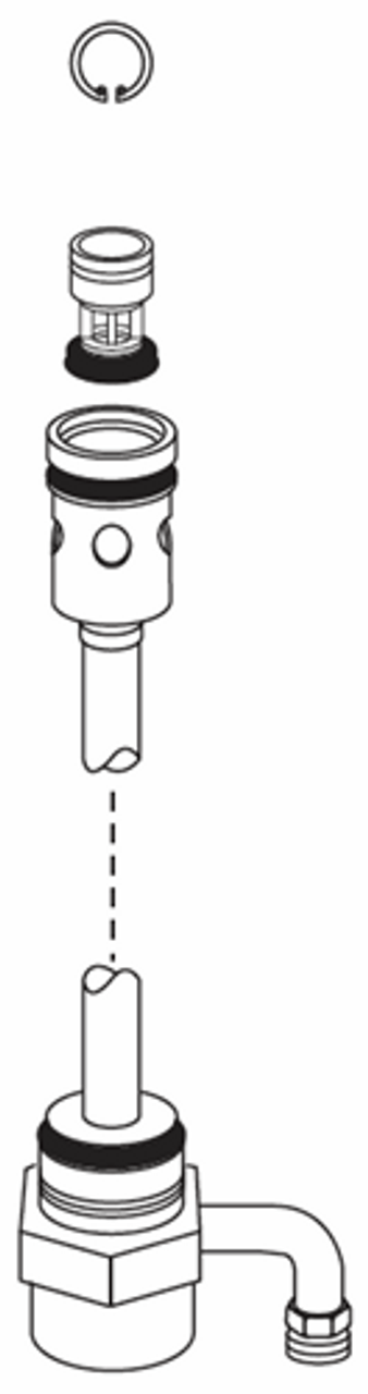 Moen 96519 - Diverter Kit