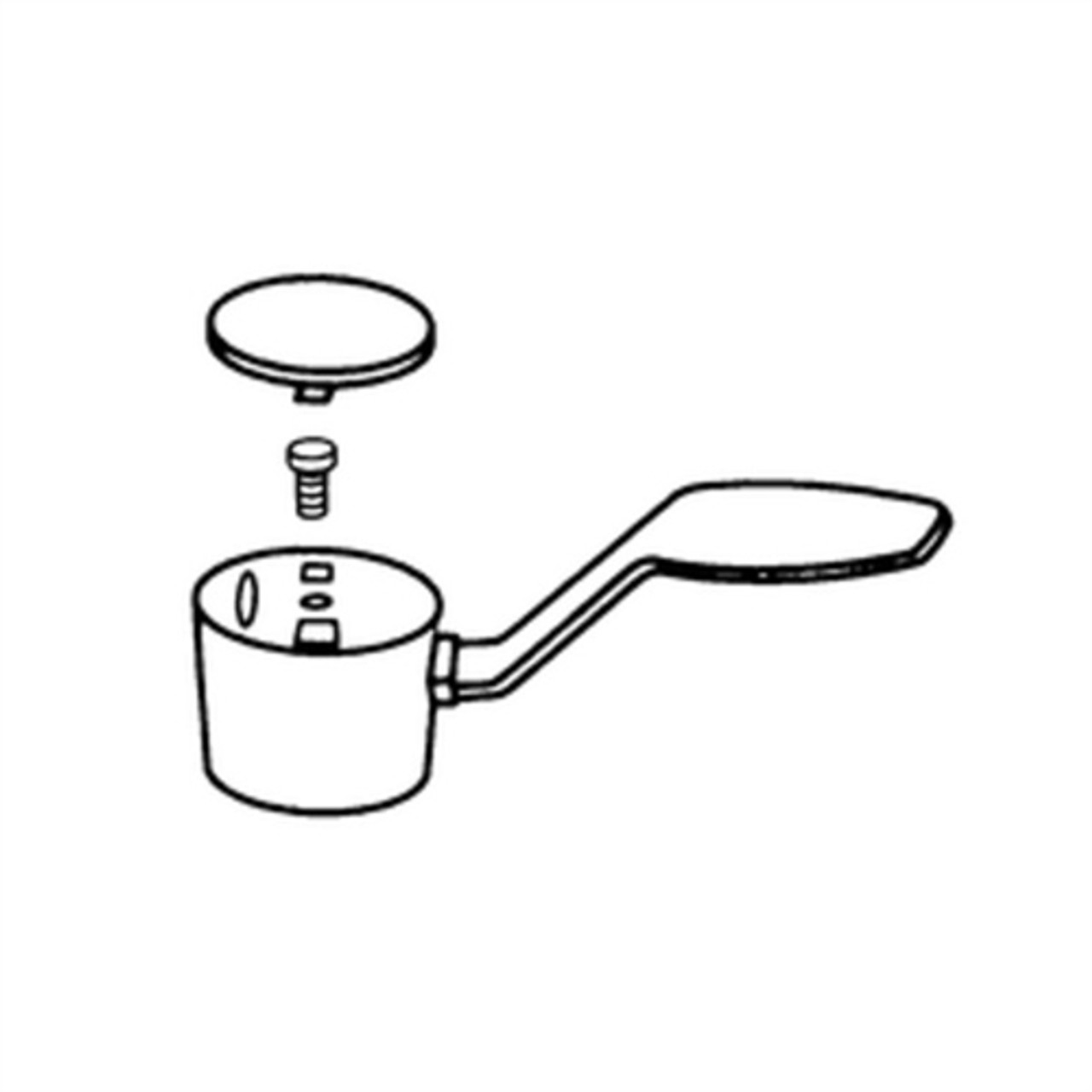 Moen 93385 - Short Lever Handle Kit