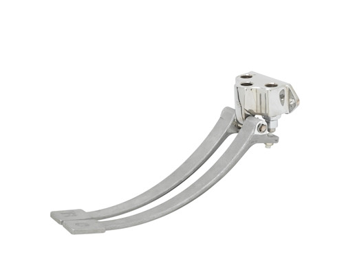 T&S Brass B-0504 Double Pedal Valve, Wall Mount, Inlets 2-1/2" Centers, 1/2" NPT Inlets & Outlet