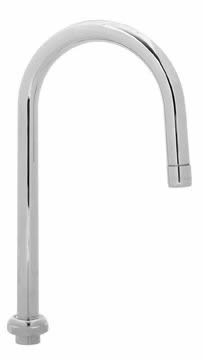 T&S Brass - 5SP-05 - Swivel Gooseneck, 5-1/2-inch Clearance, 11-inch Height, 3/4-27 Aerator Outlet