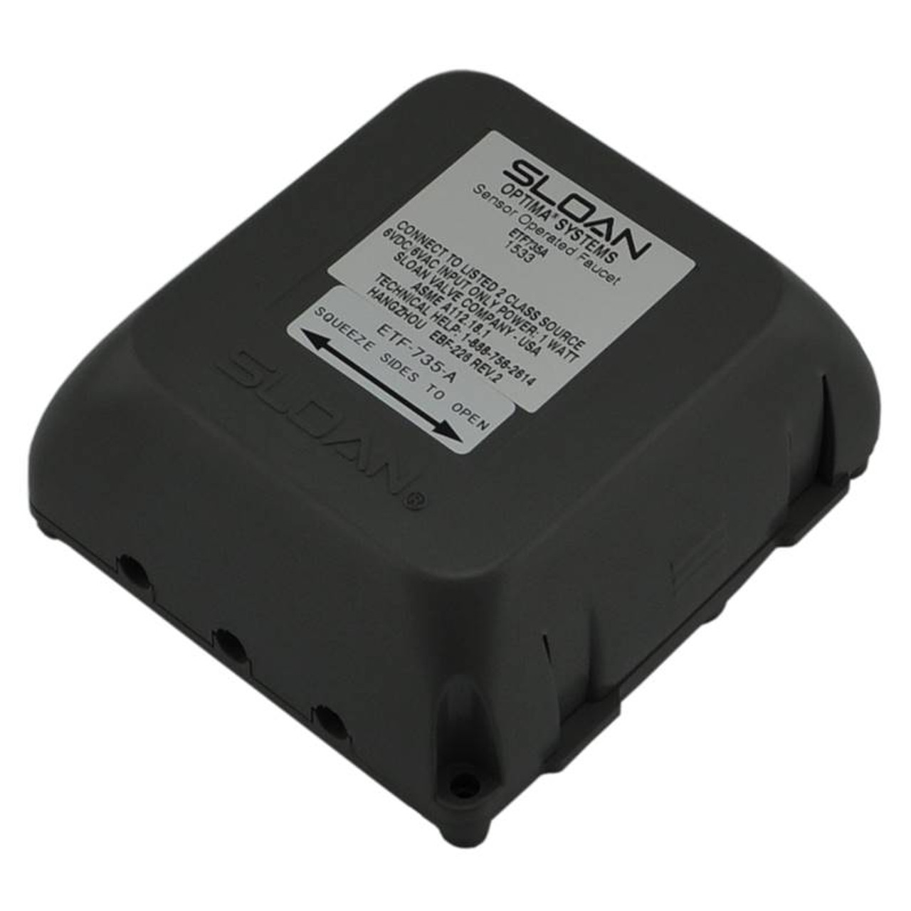 Sloan 0365752 ETF735A JUNCTION BOX/SPLASH PROOF ASM