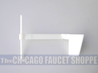 American Standard 33409-0070A - White Paddle Lever