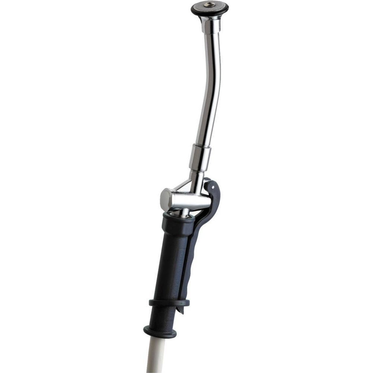 Chicago Faucets - 778-S777-21KCP - Wall Elbow with Spray