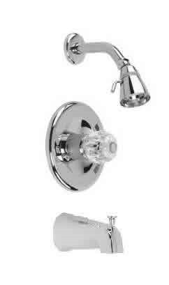 Gerber - SAFETEMP II TRIM KIT S/H T&S ACR HANDLE SLIP SPOUT - CHROME