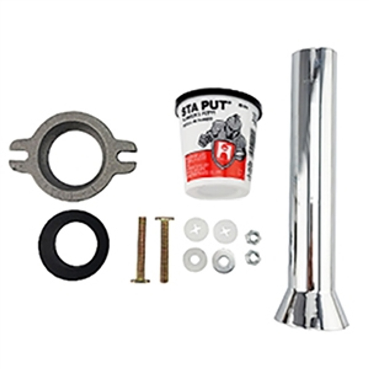 Tapered Cement Sink Drain Assembly Kit Tapered Cement Sink Drain Assembly Kit