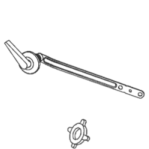 Kohler 1039363-VF - Polished Brass Left Hand Trip Lever