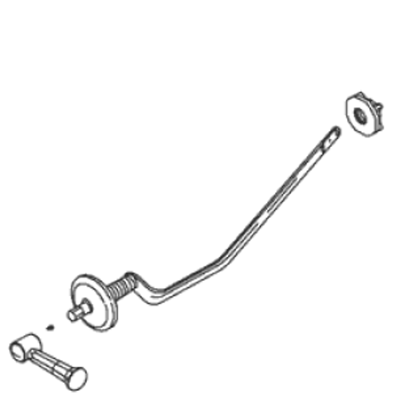 Kohler 1006495-CP - Polished Chrome Trip Lever Assembly Kohler 1006495-CP - Polished Chrome Trip Lever Assembly
