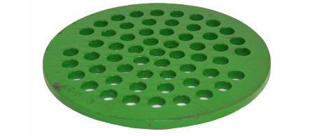 Prier Products - P-325-07 - 7-inch Cast Iron Drain Cover, 1/4-inch Thick