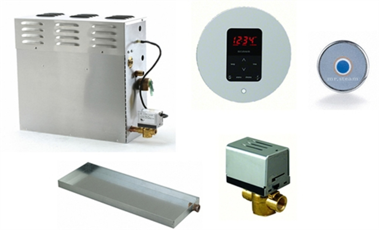 Mr. Steam CT15EC1 - CT DAY SPA STEAM GENERATOR 15 KW 240V 1PH , STANDARD WITH CT DAY SPA SYSTEM (See Below) *** - CT DAY SPA STEAM GENERATOR 15 KW 240V 1PH , STANDARD WITH CT DAY SPA SYSTEM (See Below) ***