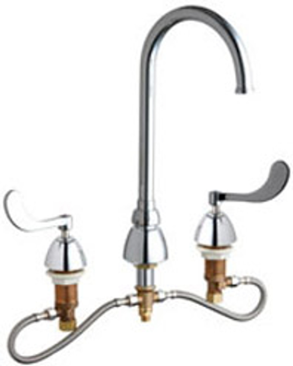 Chicago Faucets 786-HZGN2FC-317AB - CONCEALED KITCHEN SINK FAUCET Chicago Faucets 786-HZGN2FC-317AB - CONCEALED KITCHEN SINK FAUCET