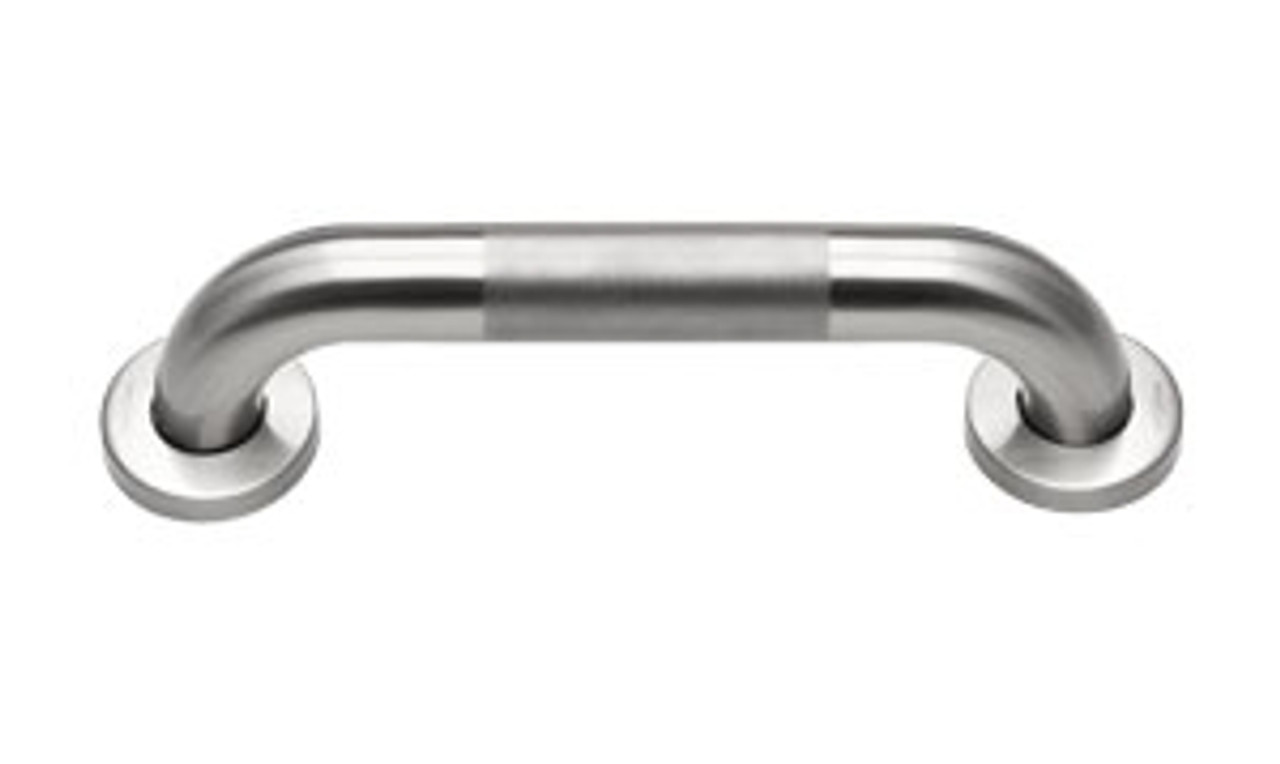 Component Hardware - GBS15-4116-Q - S/S GRAB BAR 16-inch SANIGUARD COATED KNURLED