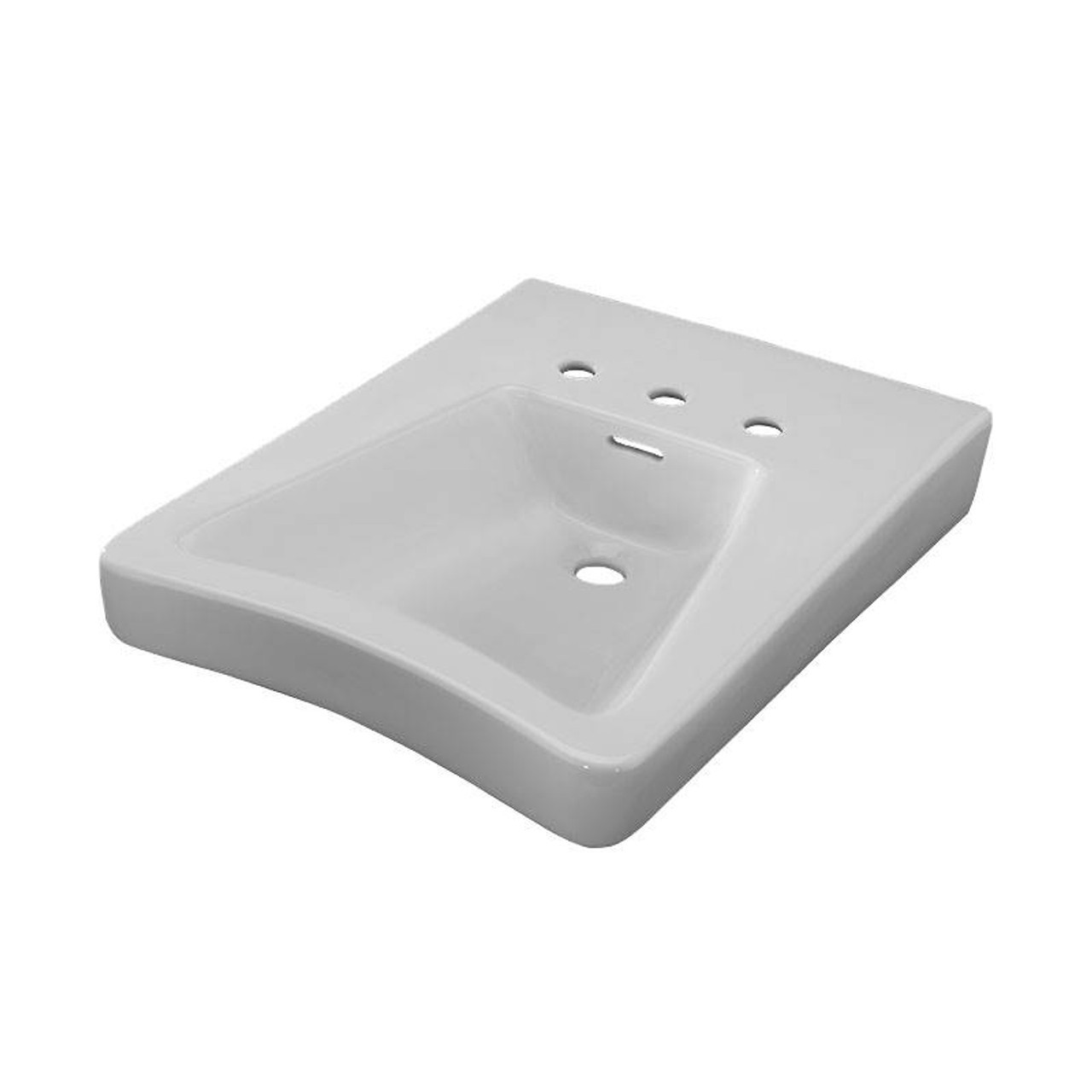 Sloan 3873804 SS3804 STD WALL HUNG SINK ADA 8" C'SET